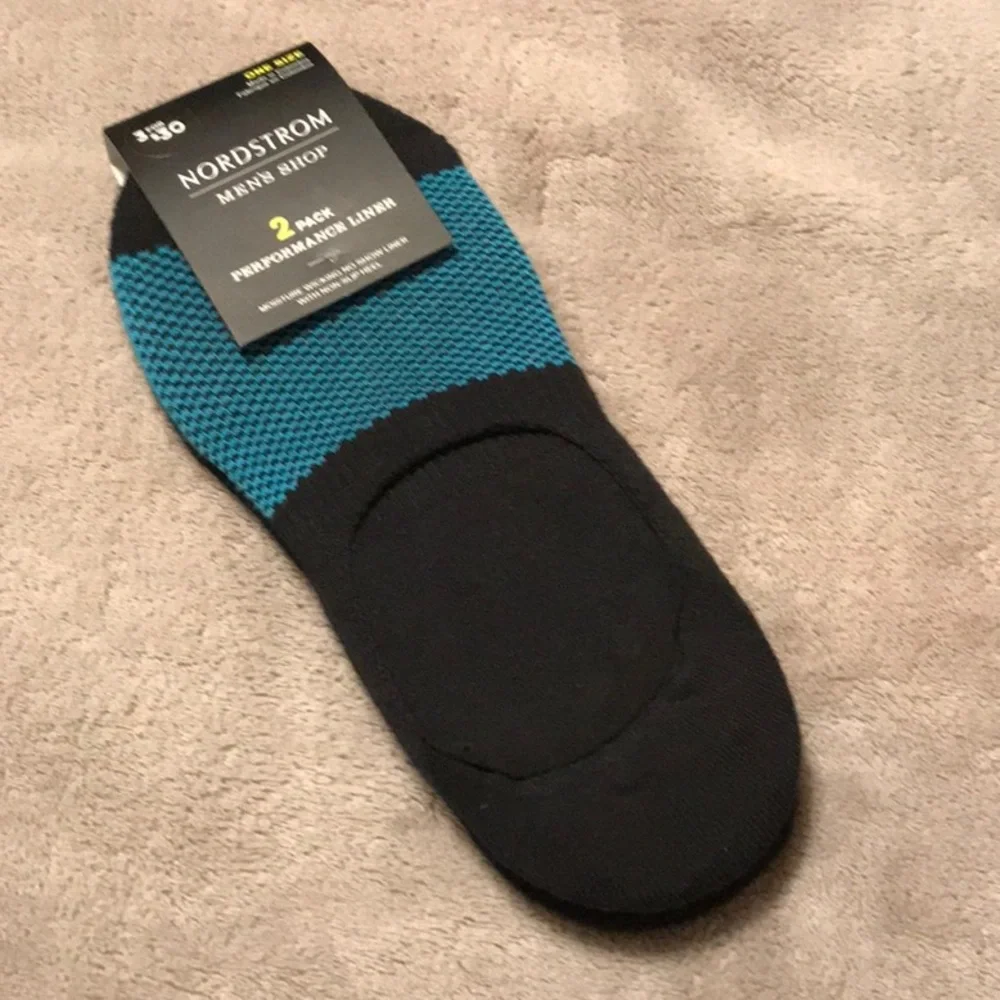 Nordstrom Men's Shop 2 Pack Performance Liner Socks